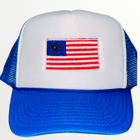 Flag Trucker Hat | Flag Hat | Gods N Kings